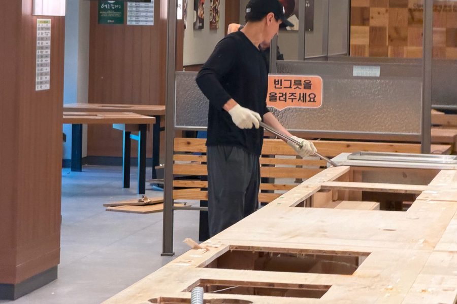 서구 채선당 원상복구 시공사례