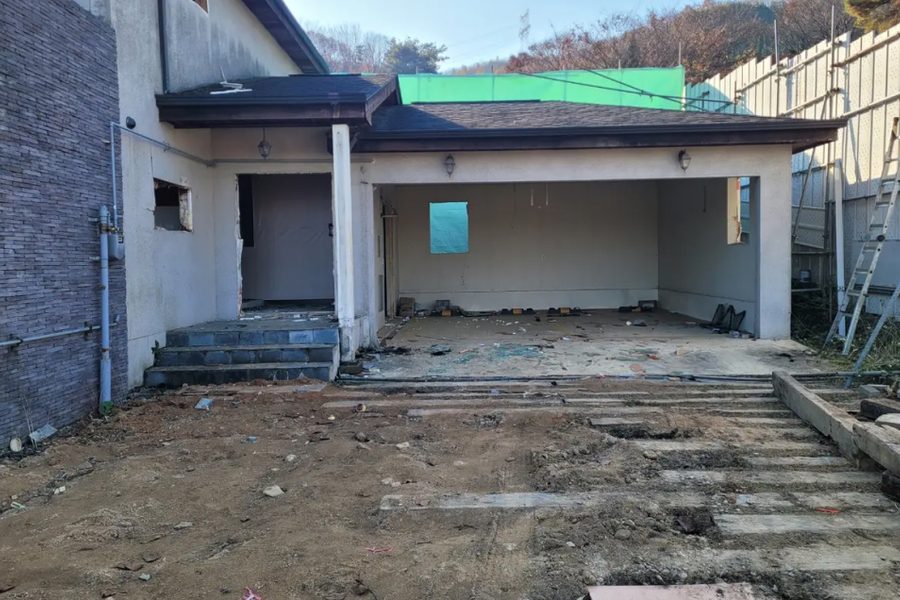 용인시 건물완파  시공사례